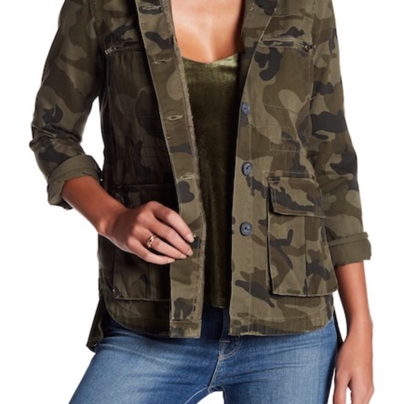 Romeo & Juliet Couture Camo Jacket 100% Cotton! - Picture 2 of 8